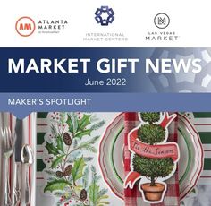 See why everyone loves Las Vegas Market and Atlanta Market in the recent Market Gift News June Newsletter with AmericasMart Atlanta. Learn more about past market buyers and sellers in the Maker's Spotlight and Buyer's Corner highlights. Read more: https://giftshopmag.com/market-news-june-2022 (Sponsored)
