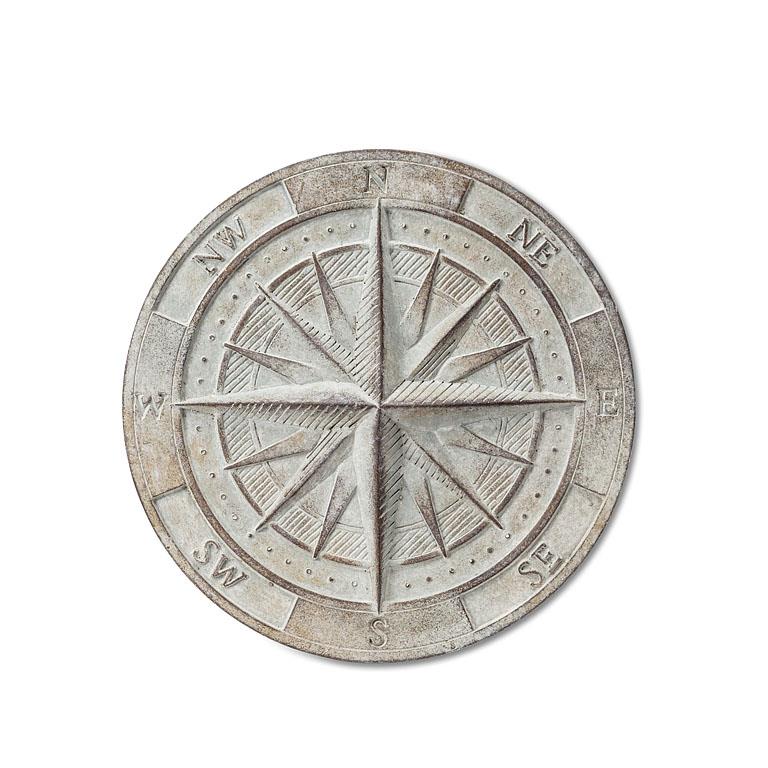 Round Compass Plaque 
															/ Abbott Collection							