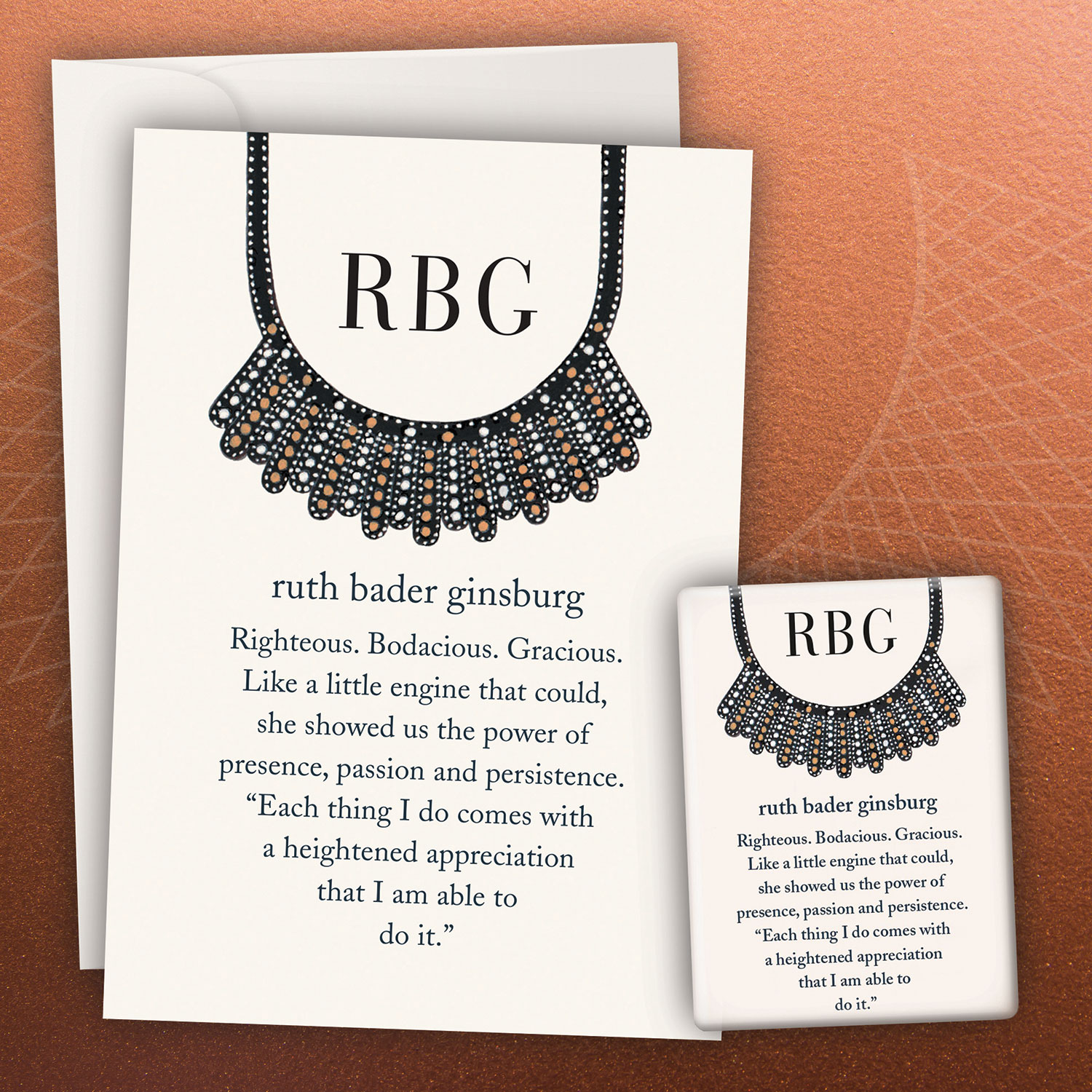 RBG Card & Magnet from Cardthartic