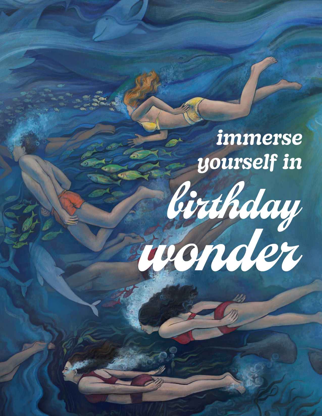 Undersea Birthday Card