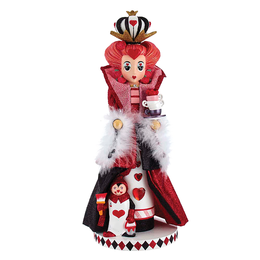 17.5 Hollywood Nutcrackers Queen Of Hearts
