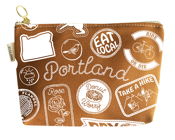 Pins & Patches Zipped Pouch