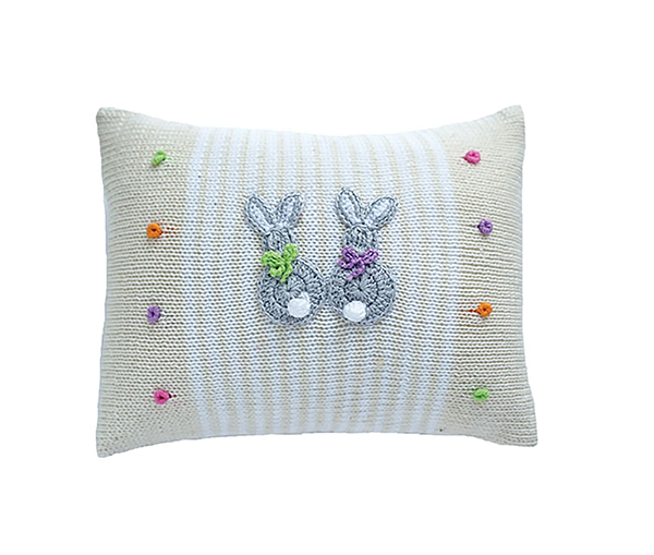 Easter Bunny Mini Pillow