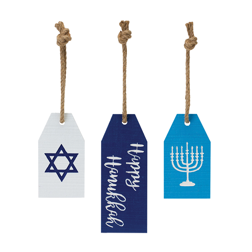 Hanukkah Tag Ornament