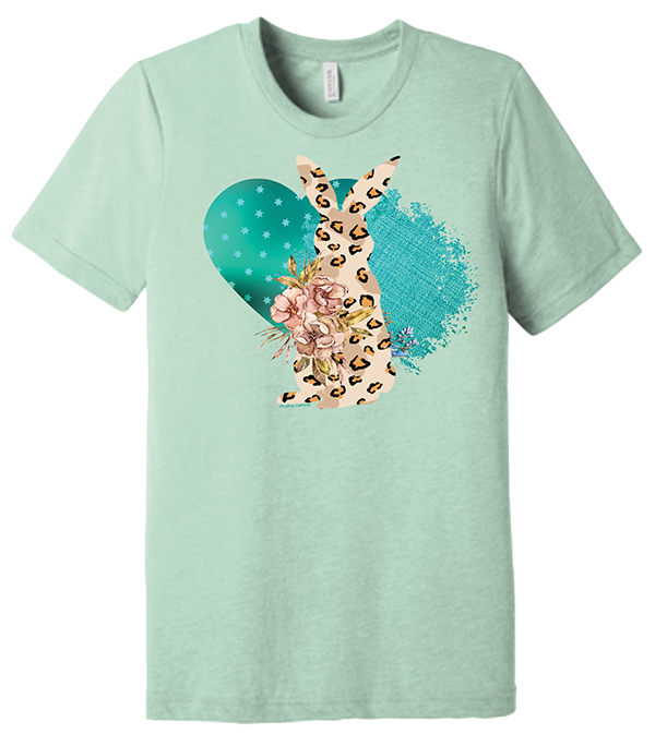 Cheetah Bunny T-Shirt 
															/ Muddy Carrots							