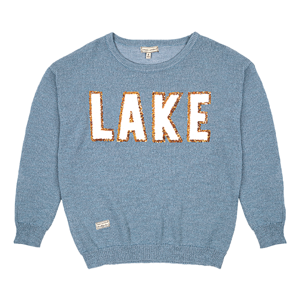 Everyday Sparkle Lake Sweater