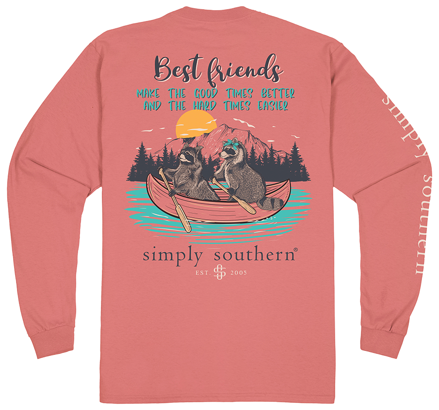 Long Sleeve Friends Tee 
															/ Simply Southern							